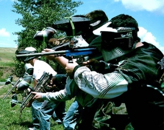 Batalla de paintball